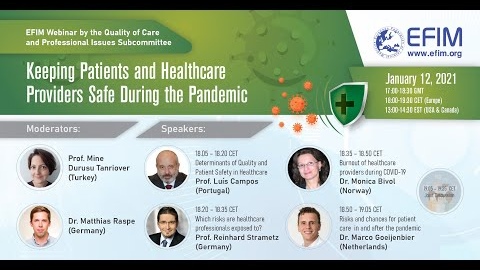 EFIM Webinar: Keeping Patients and Healthcare Providers Safe During the Pandemic